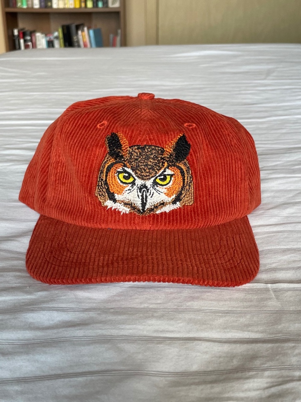 Bird Collective Corduroy Strapback Hat